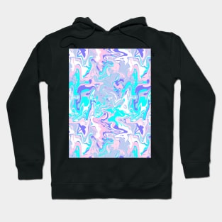 Magical Girl Marble - Digital Paint Spill Hoodie